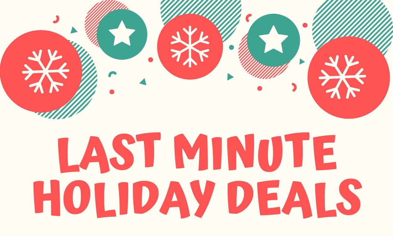 Handy Round Up of Last Minute Gift Ideas, Holiday Deals and Discount