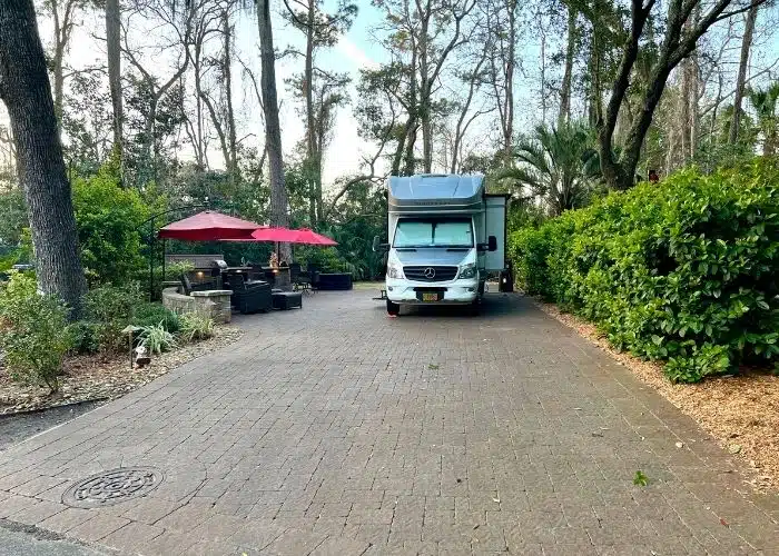 luxury rv site hilton head island motorcoach resort