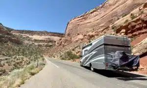 RV in colorado national monument