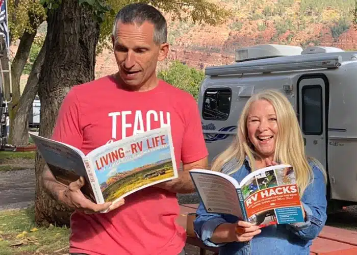 authors of rv hacks and living the rv life with their books