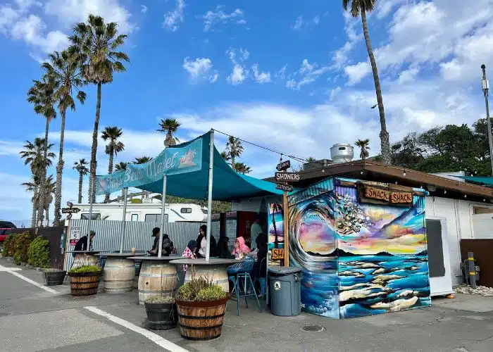 Faria Beach Market Snack stand