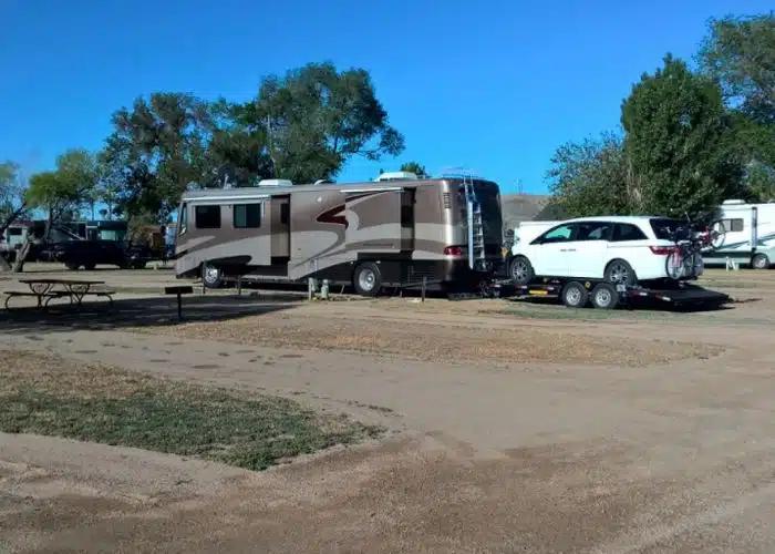 iCamp rv park in green river by We2AreUs on campground reviews website