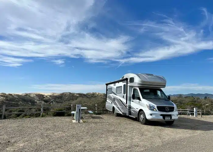 our rv in site at pacific dunes ranch