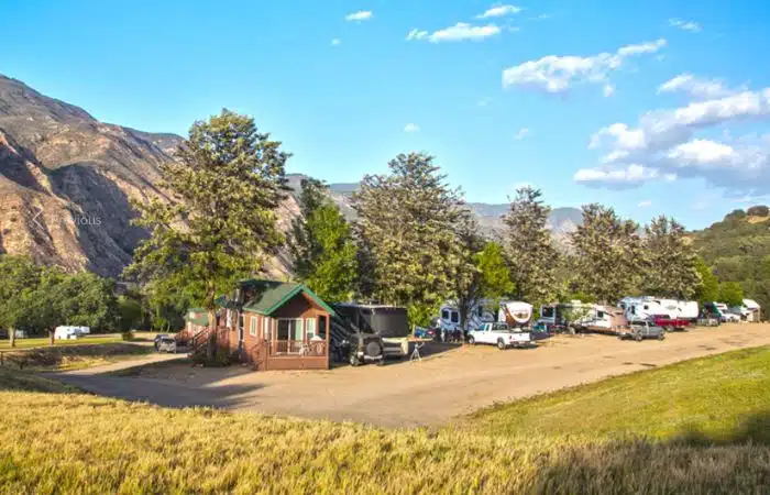rancho oso rv resort cabin and rvs with view