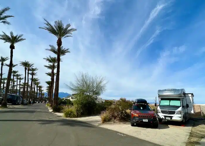 rv trip to california