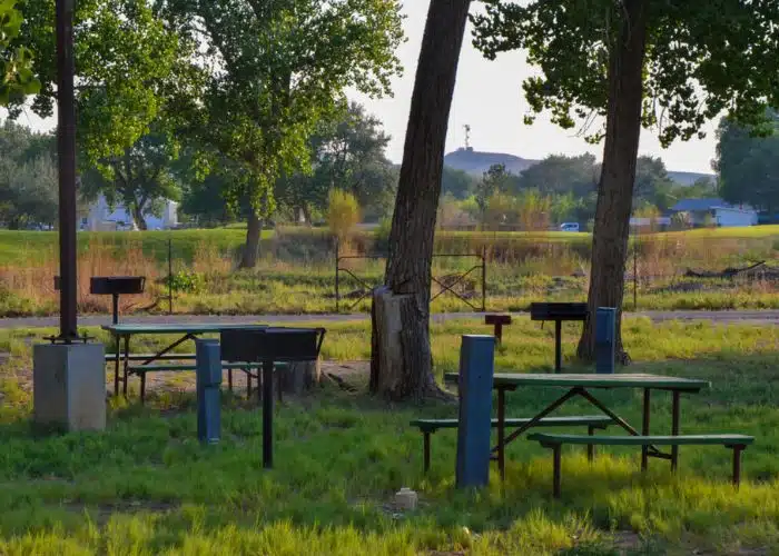shady acres rv park in green river sites with picnic tables their website photo