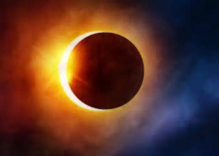 photo credit timeanddate.com of a total solar eclipse