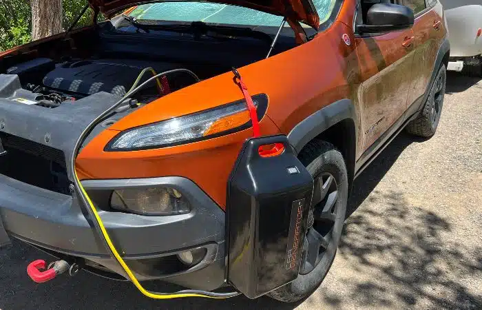 Car Generator connected to Jeep battery