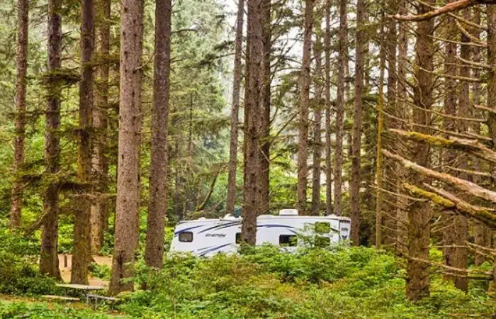 Pacific City Oregon rv campsite