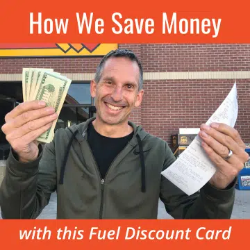 marc holds money save on discount fuel