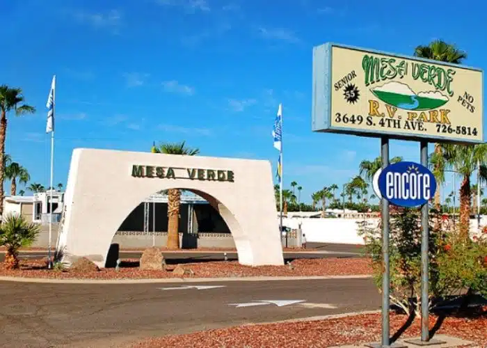 TT Mesa Verde sign