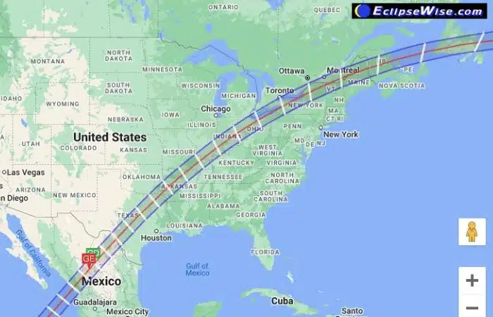 solar eclipse of april 8 2024 path 2