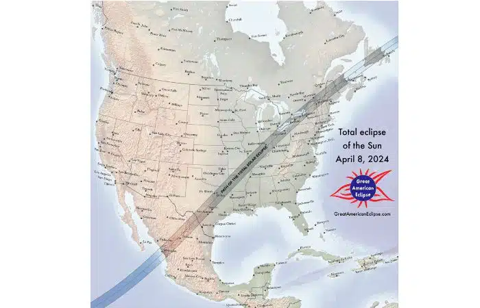 solar eclipse of april 8 2024 path